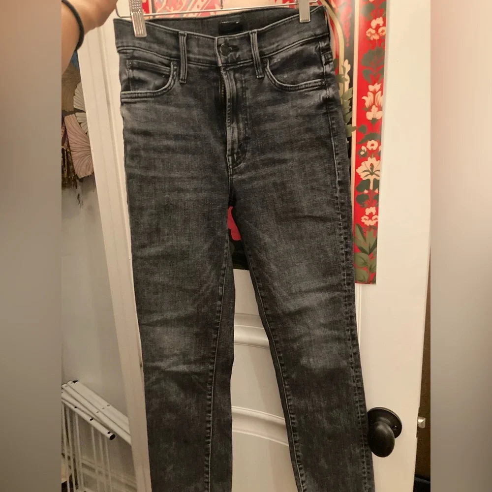 MOTHER Women's High Waisted Ankle Fray - Picture 2 of 6